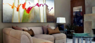 20 Inspirasi Desain Interior Abstrak Yang Hangat